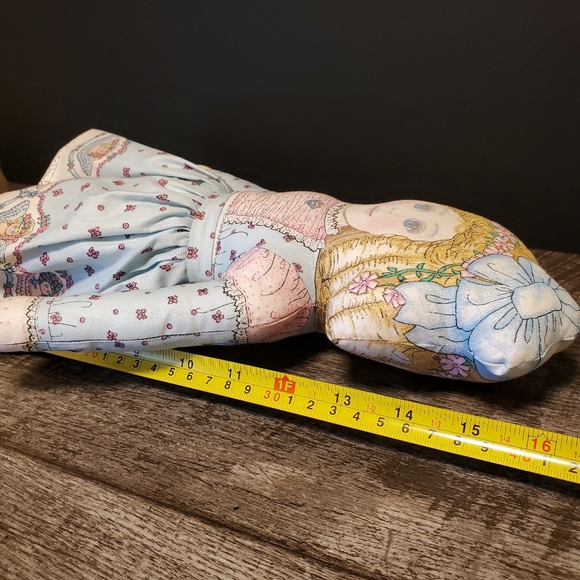 Dorothy Dear Hand Made Doll. 1995. Cotton Fabric from Kit. Pastels. - Picture 2 of 5